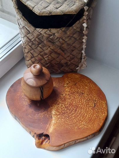 Посуда деревянная