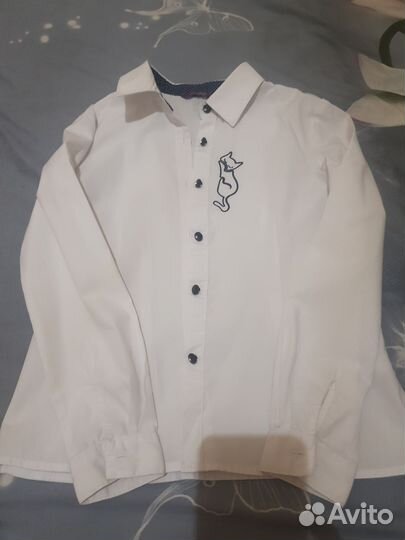 Рубашка для девочки 134