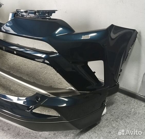 Бампера Тойота Рав 4 -4 цвет синий под установку