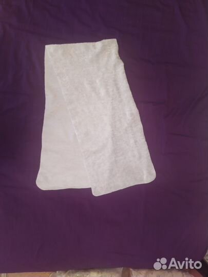 Шарф эффектный блестящий на весну