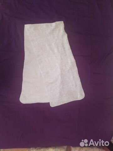 Шарф эффектный блестящий на весну