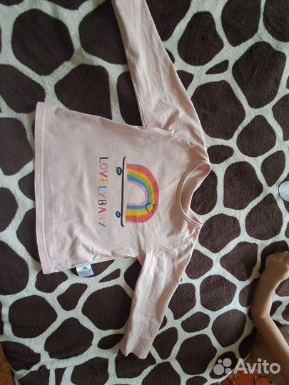 Лонгсливы на девочку 104