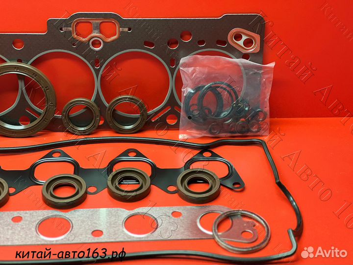 Набор прокладок двигателя Geely MK, Otaka,FAW Vita
