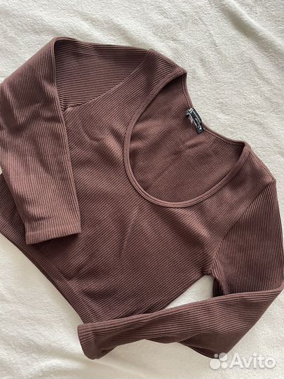 Кроп топ zara