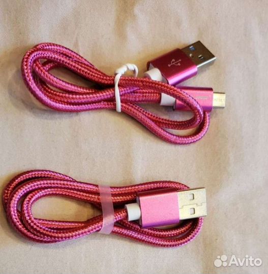 Шнуры зарядки micro и mini USB