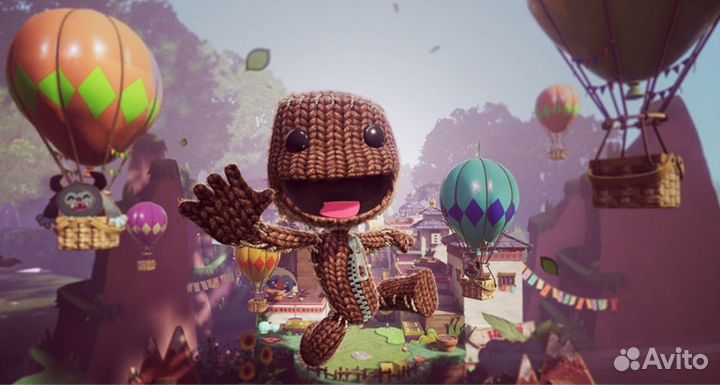 PS4 диск Сэкбой: Большое приключение,новый,в упак