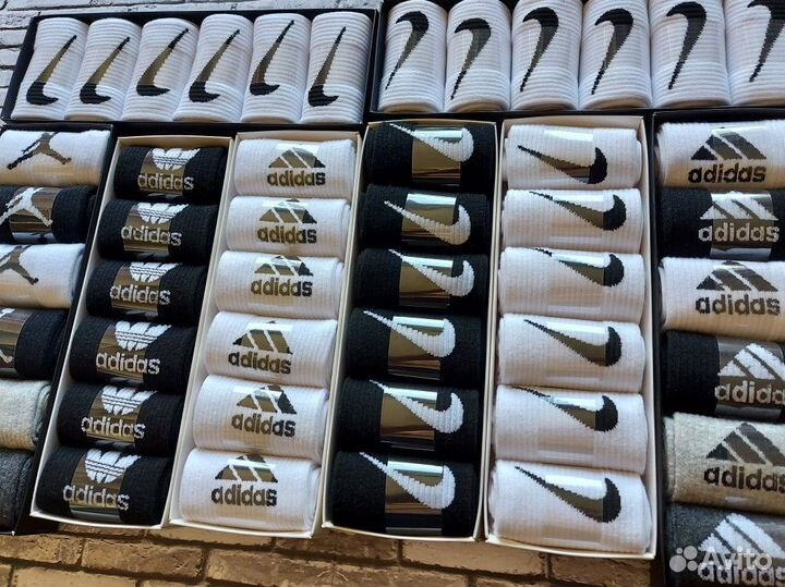 Носки Nike Fila Jordan Adidas