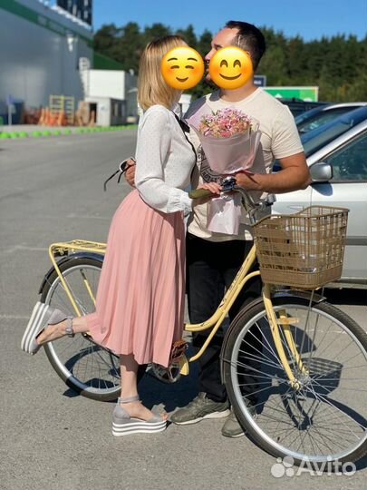 Велосипед с корзиной Stels Navigator 325 аренда