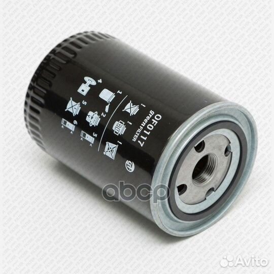 Фильтр масляный fiat Ducato 02- /iveco Daily 02