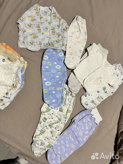 Детские вещи б/у для новорожденных пакетом