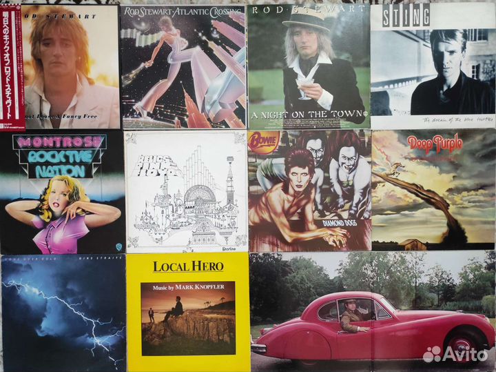 Uriah Heep Dire Straits Deep Purple Pink Floyd