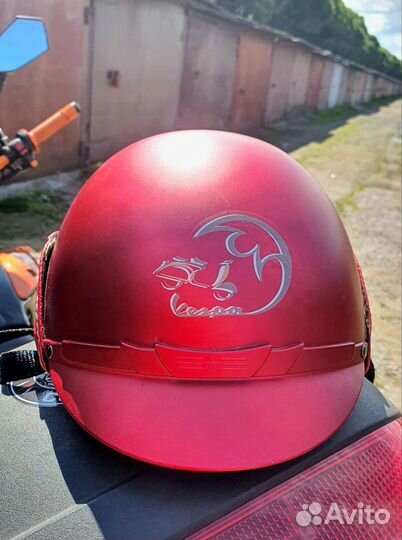 Мотокаска, мотошлем,шлем для скутера
