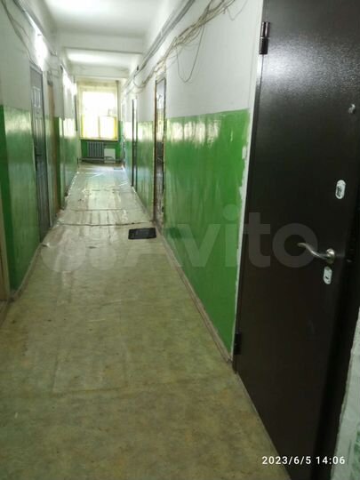 Комната 18,6 м² в 1-к., 1/2 эт.