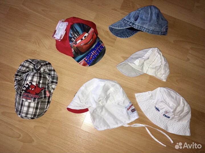 Панама/кепки от 2 до 9 лет