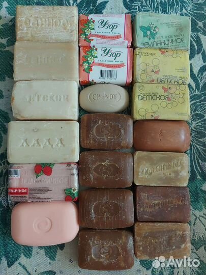 Мыло туалетное СССР