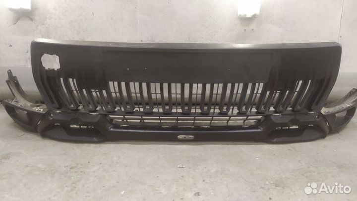 Citroen c3 aircross решётка бампера, юбка 2022г