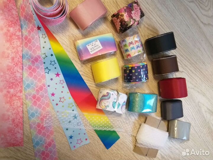 Репсовая лента для рукоделия. 38мм