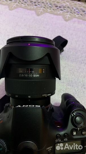 Фотоаппарат sony a77 2.8/16-50ssm