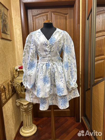 Платье zimmermann хлопок