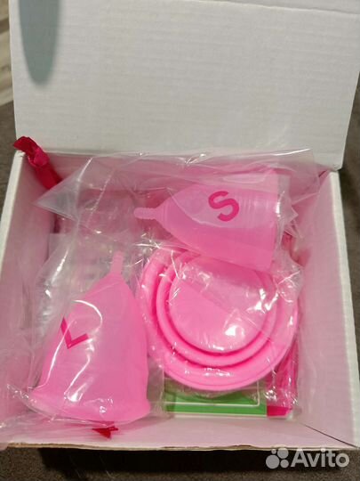 Менструальная чаша новая в коробке