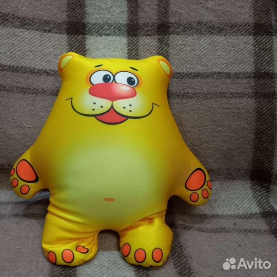 Мягкая игрушка кот-антистресс, 19/28 см