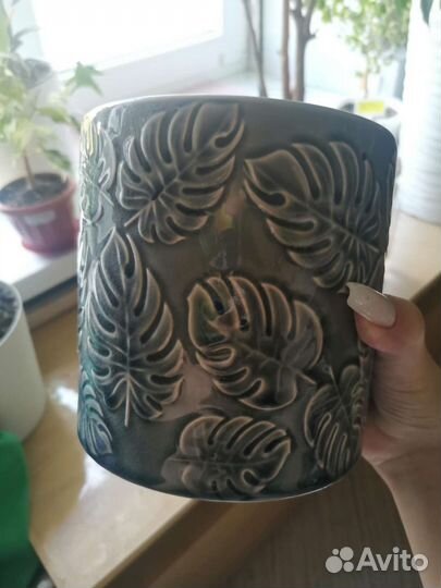 Кашпо для цветов, опора, мох сфагнум