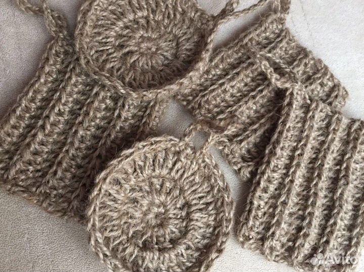 Эко-губка из джута