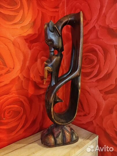 Статуэтка Африка черное дерево