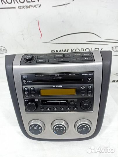 Магнитола в сборе с кнопками управлением Murano (Z