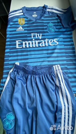 Футбольная форма Куртуа Реал Мадрид