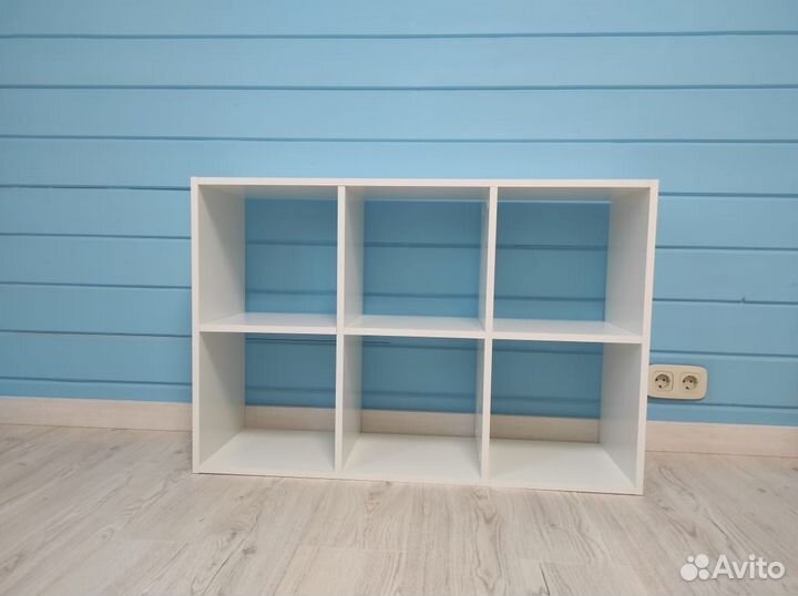 Стеллаж IKEA аналог 6(3х2) секций Ступино