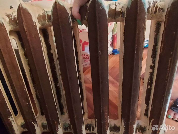 Чугунная батарея бу