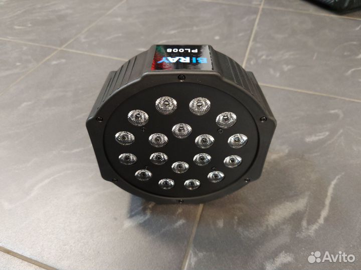 Bi Ray PL008-BR Светодиодный прожектор, RGB 18х1Вт