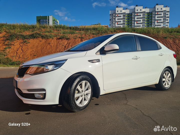 Kia Rio 1.6 МТ, 2016, 133 000 км