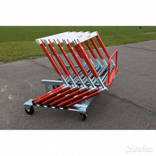 Тележка для барьеров на одну дорожку Polanik S15-464