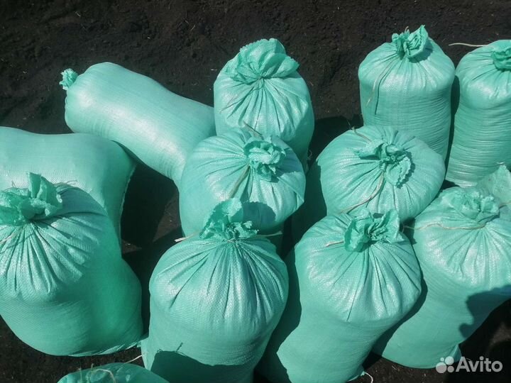 Перегной в мешках