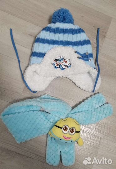 Шапки варежки перчатки детские