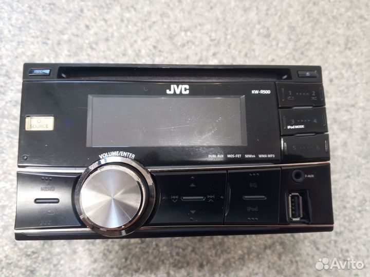 Автомагнитола 2din JVC KW-R500
