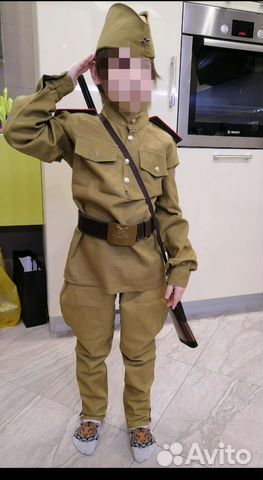 Военная форма, рост 116-128(прокат)