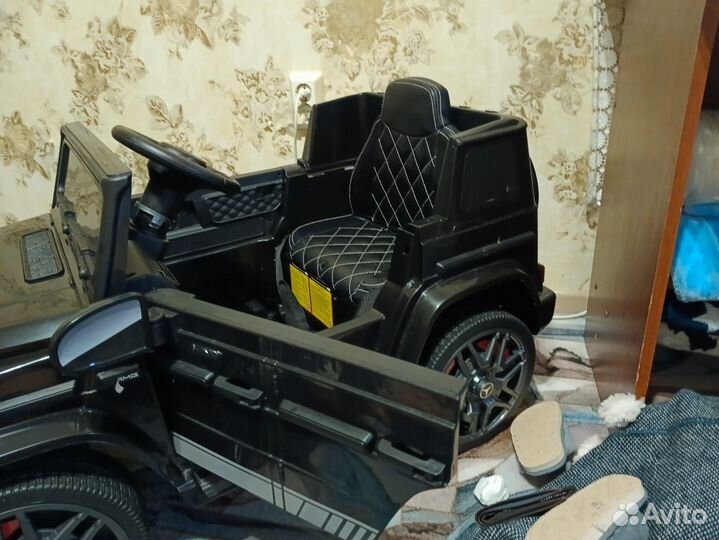 Детская машина электромобиль mercedes