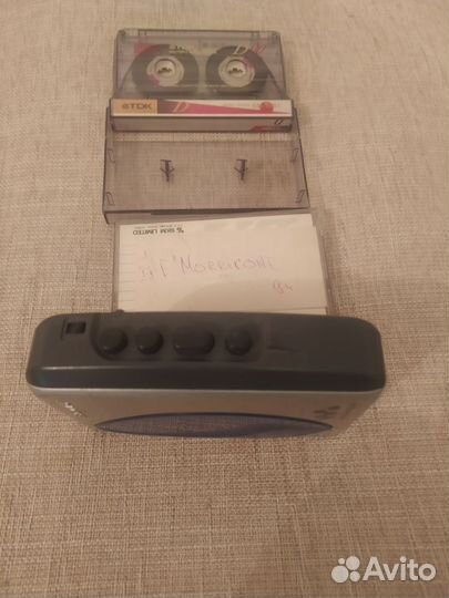 Кассетный плеер sony