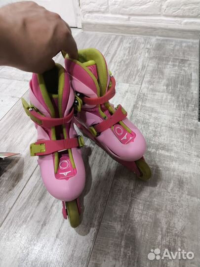 Роликовые коньки детские раздвижные