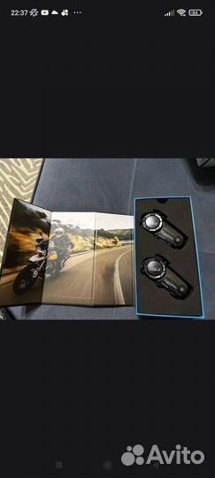 Bluetooth гарнитура для мотошлема