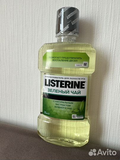 Listerine Зеленый чай оригинал