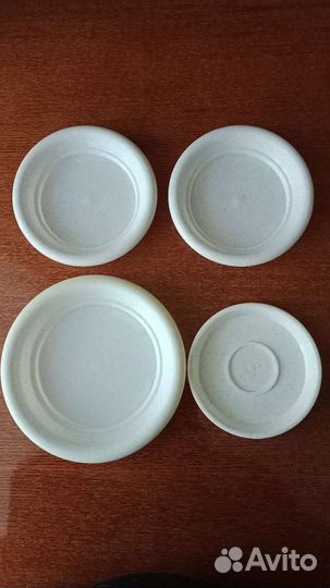 Поддоны пластиковые для цветочных горшков/набор