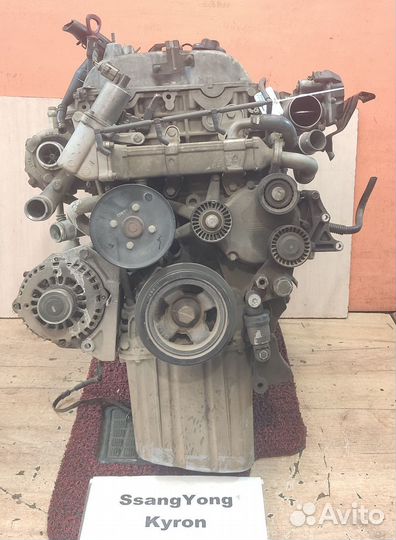 Двс 2.0л д. D20DT Евро 4 SsangYong Kyron, 2007г