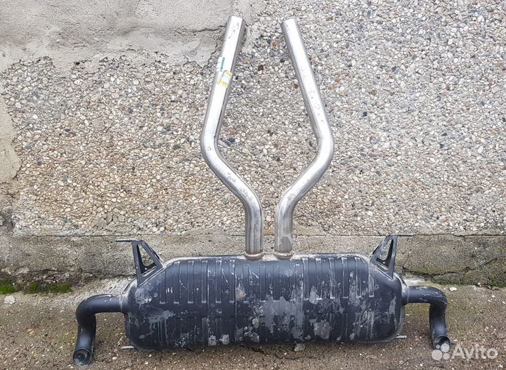 Задняя банка глушителя Range Rover Vogue 3 L322