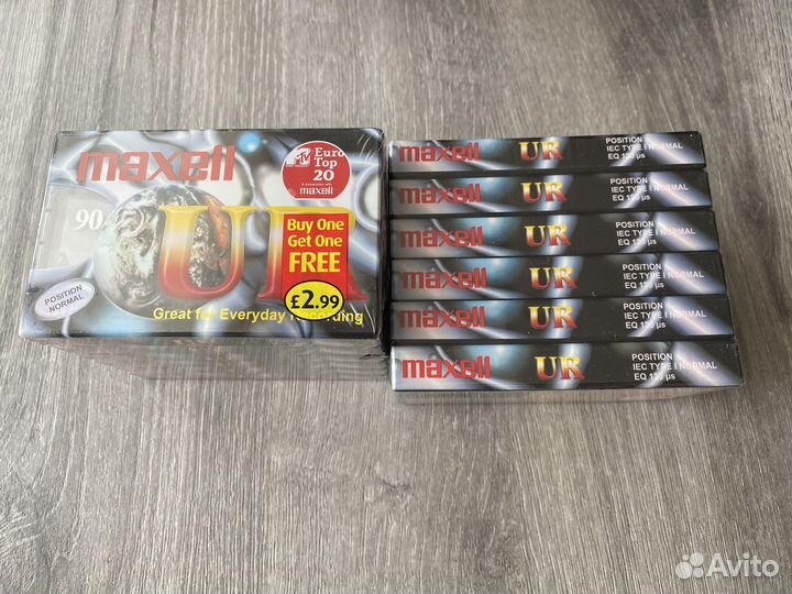 Аудиокассеты maxell