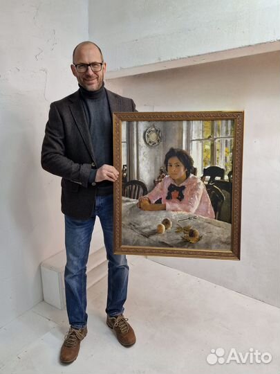 Картина Неизвестная / Купчиха за чаем / Девочка с