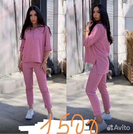 Костюм micro вельвет